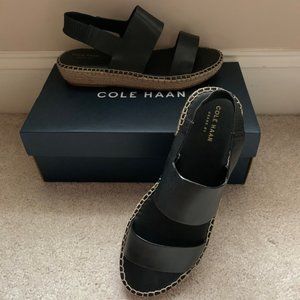 NEW Cole Haan Cloudfeel Espadrille Sandal, Sz. 7.5B